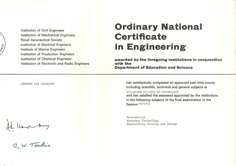 mouldillness Mycotoxins Ordinary National Certificate in Engineering